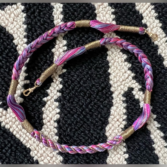 Marie Lichtenberg Jewelry - Marie Lichtenberg Purple Rathi cord 37 cm